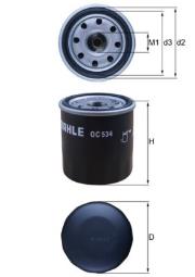 FILTR /MAHLE/ TOYOTA MAHLE OC534