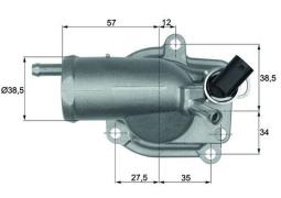 OBUDOWA TERMOSTATU DB MAHLE TH 9 87
