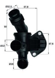 TERMOSTAT AUDI 2,0FSI 03- MAHLE TI 7 87