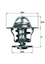TERMOSTAT OPEL MAHLE TX 13 71D