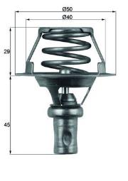 TERMOSTAT RENAULT MAHLE TX 66 91D