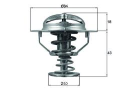 TERMOSTAT LEXUS MAHLE TX 114 82D