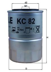 FILTR /MAHLE/ MITSUBISHI MAHLE KC82D