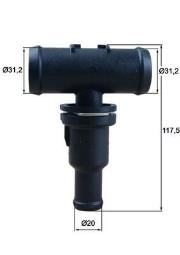 OBUDOWA TERMOSTATU VAG MAHLE TH 53 75