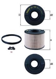 FILTR /MAHLE/ VW MAHLE KX192D