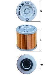 FILTR PALIWA VW DIESEL 5,0 V10 02-/PHAETON/ /AYH/ MAHLE KX200D/S