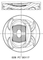 KARTOTEKA /MAHLE/ VW MAHLE 028 PI 00117 002