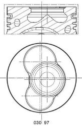 KARTOTEKA /MAHLE/ VW MAHLE 030 97 00