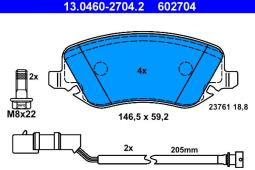 KLOCKI HAM./PRZ/ LANCIA THESIS 02- ATE-HAM 13.0460-2704.2