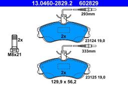KLOCKI HAM./PRZ/ PEUGEOT PARTNER ATE-HAM 13.0460-2829.2