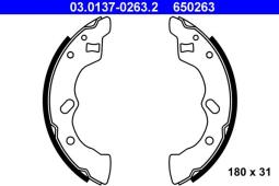 SZCZĘKI HAM.MAZDA 121 -96 /180X31/ ATE-HAM 03.0137-0263.2