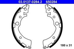SZCZĘKI HAM.HONDA CIVIC 84-92 ATE-HAM 03.0137-0284.2