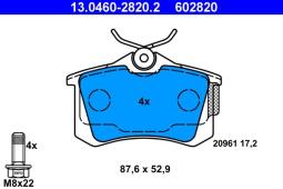 KLOCKI HAM./TYŁ/ VW SHARAN 95- ATE-HAM 13.0460-2820.2