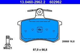 KLOCKI HAM./TYŁ/ ALFA ROMEO 164 ATE-HAM 13.0460-2962.2