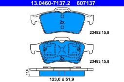 KLOCKI HAM./TYŁ/ NISSAN PRIMERA 02- ATE-HAM 13.0460-7137.2