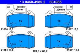 KLOCKI HAM./PRZ/ ALFA 156 GTA 3,2 02- ATE-HAM 13.0460-4985.2