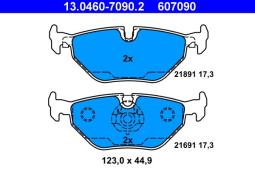 KLOCKI HAM./TYŁ/ BMW 5 95- /E39/ ATE-HAM 13.0460-7090.2