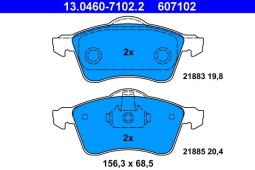 KLOCKI HAM./PRZ/ VW T4 15 97- /ATE/ ATE-HAM 13.0460-7102.2