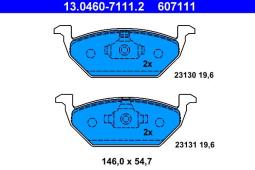 KLOCKI HAM./PRZ/ VW GOLF IV ATE-HAM 13.0460-7111.2