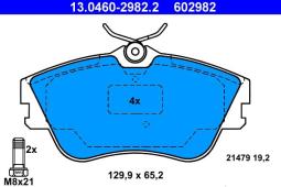 KLOCKI HAM./PRZ/ VW T4 15 /NIE WENT/ ATE-HAM 13.0460-2982.2