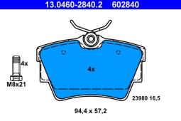 KLOCKI HAM./TYŁ/ OPEL VIVARO 00- ATE-HAM 13.0460-2840.2