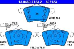 KLOCKI HAM./PRZ/ VW T4 15 97- /ATE/     CZUJNIK/ /+ABS/ ATE-HAM 13.0460-7123.2