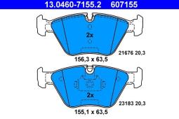 KLOCKI HAM./PRZ/ BMW 5 96-00 ATE-HAM 13.0460-7155.2