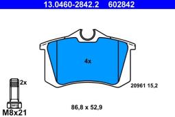 KLOCKI HAM./TYŁ/ VW SHARAN 95- ATE-HAM 13.0460-2842.2