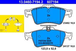 KLOCKI HAM./TYŁ/ FORD FOCUS 02- ATE-HAM 13.0460-7194.2