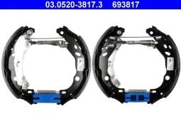ZESTAW SZCZĘK HAM.Z CYLIN.RENAULT CLIO 01- /203X40/ /+CYLINDERKI/ ATE-HAM 03.0520-3817.3