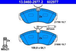 KLOCKI HAM./PRZ/ FIAT DUCATO 94- 18 BOXE,JUMPER ATE-HAM 13.0460-2977.2