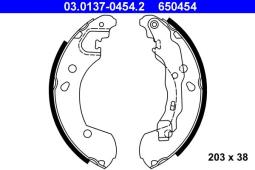 SZCZĘKI HAM.NISSAN MICRA 03- /200X38/ ATE-HAM 03.0137-0454.2