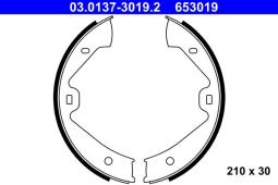 SZCZĘKI HAM.PORSCHE CAYENNE 3,0-4,8T 10- /210X30/ ATE-HAM 03.0137-3019.2