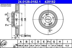 TARCZA HAM./ATE/ ATE-HAM 24.0128-0182.1