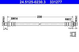 PRZEWÓD HAM./ATE/ ATE-HAM 24.5125-0230.3