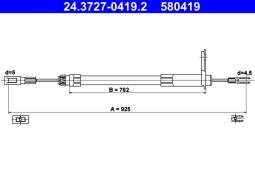 LINKA HAM.DB C-KLASA 95- /P/ ATE-HAM 24.3727-0419.2