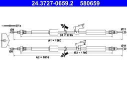 LINKA HAM.FORD C-MAX 1,8 07- ATE-HAM 24.3727-0659.2