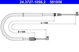 LINKA HAM.RENAULT SCENIC 99-03 ATE-HAM 24.3727-1056.2