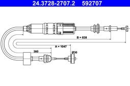LINKA SPRZ./ATE/ ATE-HAM 24.3728-2707.2