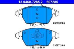 KLOCKI HAM./PRZ/ VW BEETLE 11- ATE 13.0460-7285.2