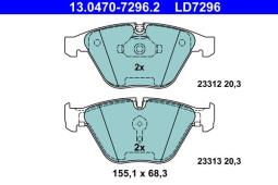KLOCKI HAM./PRZ/ BMW 5 03- ATE 13.0470-7296.2