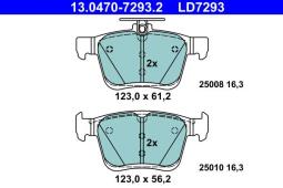 KLOCKI HAM./TYŁ/ AUDI A3 12- 13.0470-7293.2