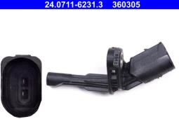 CZUJNIK ABS SKODA OCTAVIA 03- /TYŁ/ /L/ ATE-HAM 24.0711-6231.3