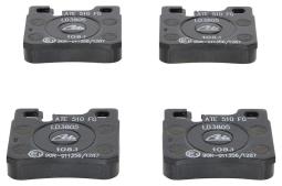 KLOCKI HAM./TYŁ/ DB W210 95- /E/ 2,0-2,3/CERAMIC/ ATE-HAM 13.0470-3805.2