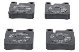 KLOCKI HAM./TYŁ/ DB W140 91- /S/ W210 95- W210 95- 2,8-4,2 /CERAMIC/ ATE-HAM 13.0470-4047.2