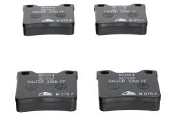 KLOCKI HAM./TYŁ/ PEUGEOT 406 ATE-HAM 13.0460-7107.2
