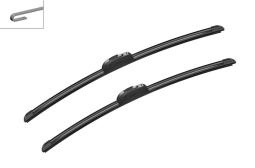 PIÓRA WYCIER. 550MM/530MM 2SZT AUDI A4,A6,ROVER 75 PG10.2. 3 397 118 906