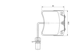 KLOCKI HAM./PRZ/ VW T4 2,5 99- /CZUJNIK/ PG 1.1. 0 986 424 673