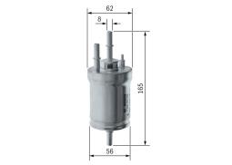 FILTR PALIWA AUDI BENZ. 1,6 05- /A3/ PG8.4. F 026 403 006