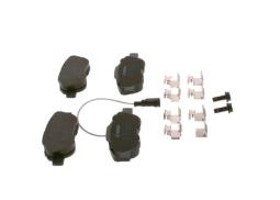 KLOCKI HAM./PRZ/ FIAT 500 1.3JTD 07- PG 1.1. 0 986 494 114